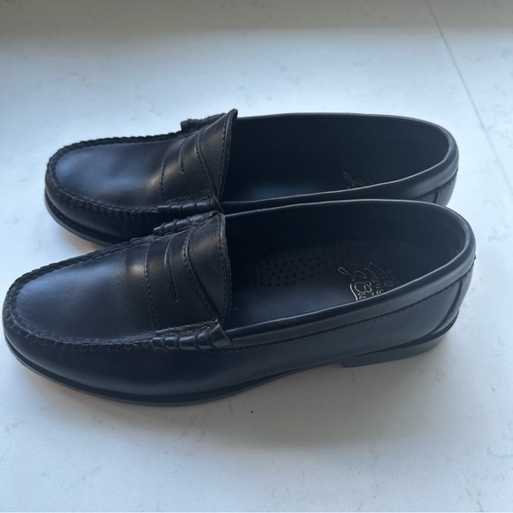 J. Crew Black Leather Loafers main image 7